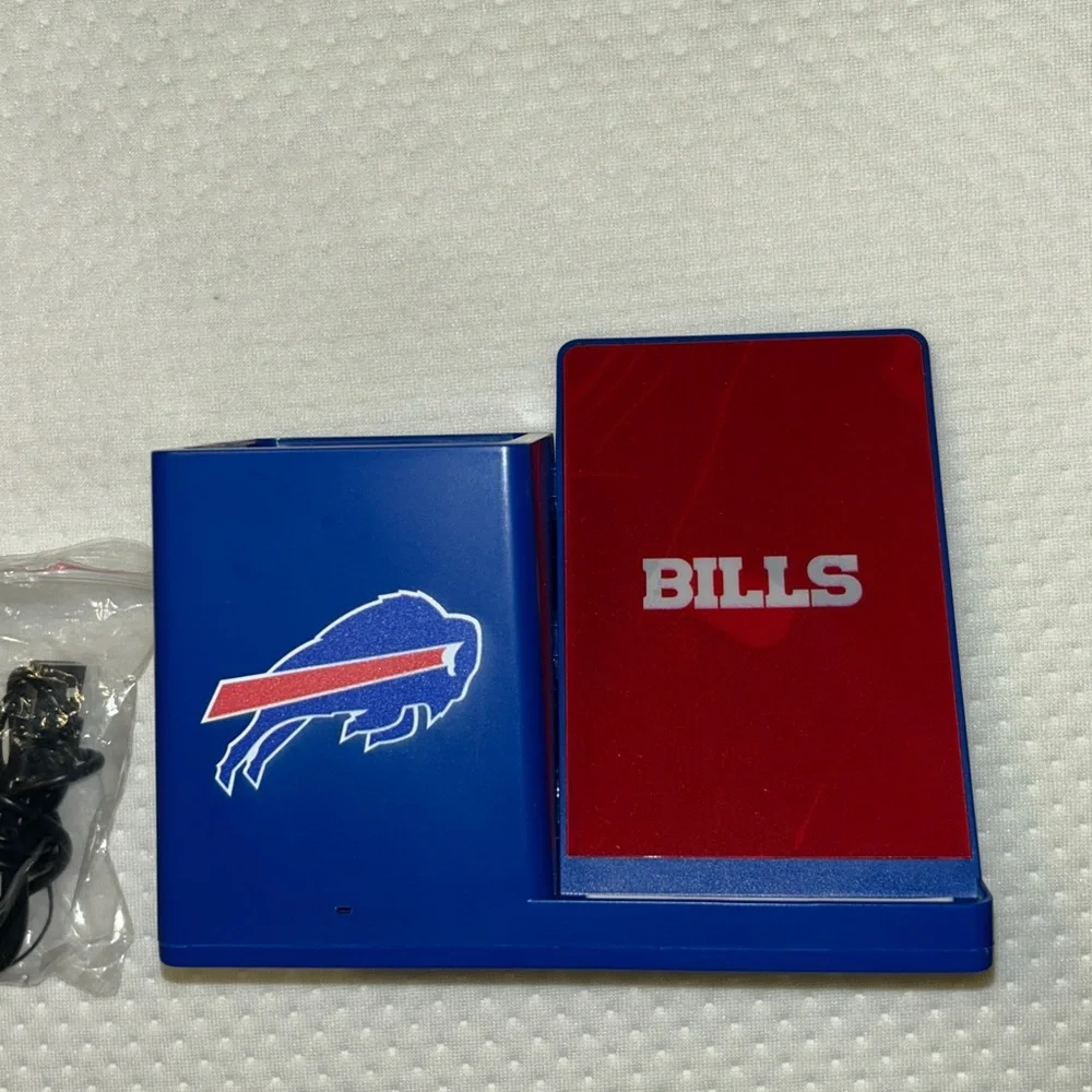 Buffalo Bills Blue and Red Charging Station